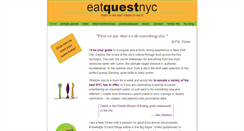 Desktop Screenshot of eatquestnyc.com